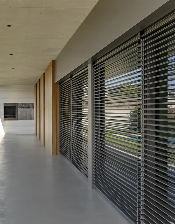 Sistema SuperGradhermetic de persianas de aluminio enrollable y orientable