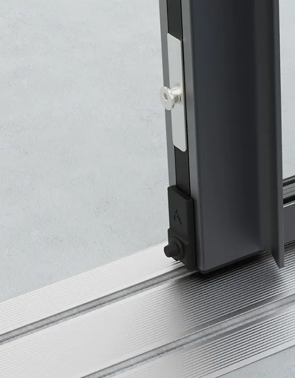 Puerta corredera minimalista Sistema Cor Vision de Cortizo