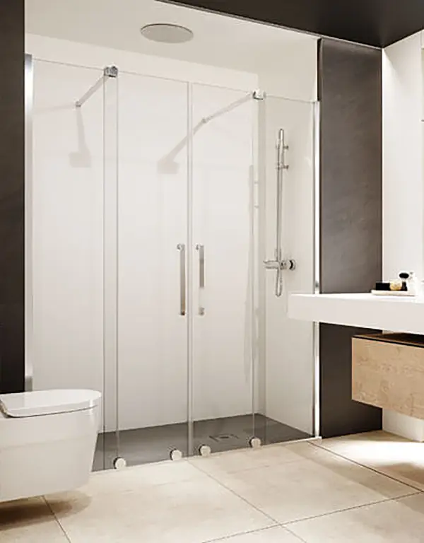 Mampara corredera de ducha VANITY de PROFILTEK